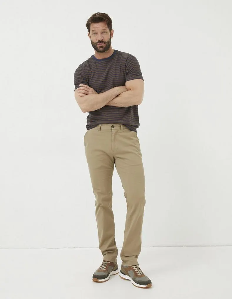 Heyshott Slim Textured Chinos