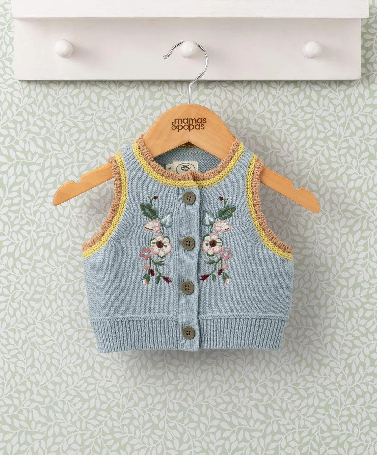 Laura Ashley Knitted Waistcoat