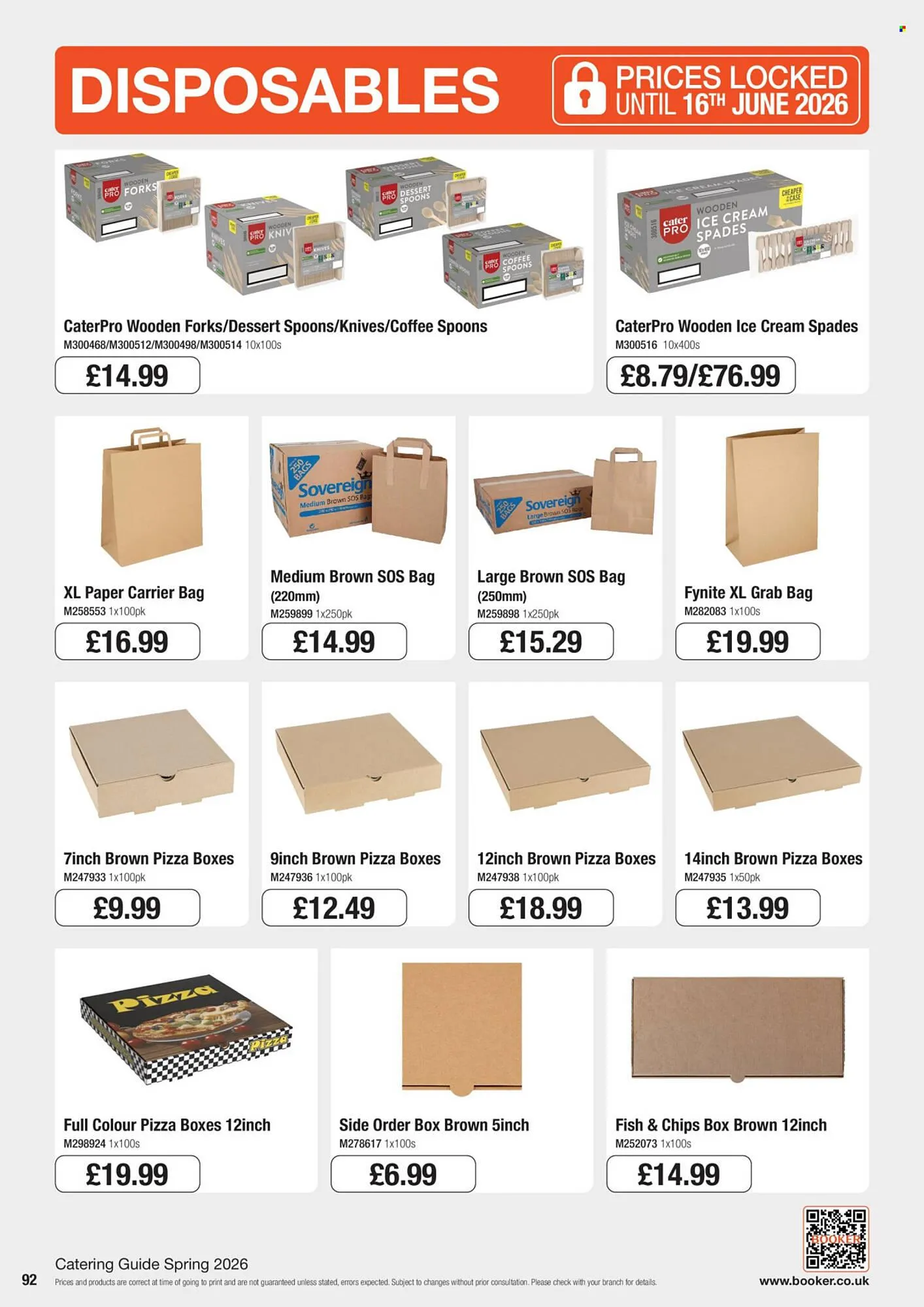 Booker Wholesale brochure from 4 March to 16 June 2026 - Catalogue Page 92