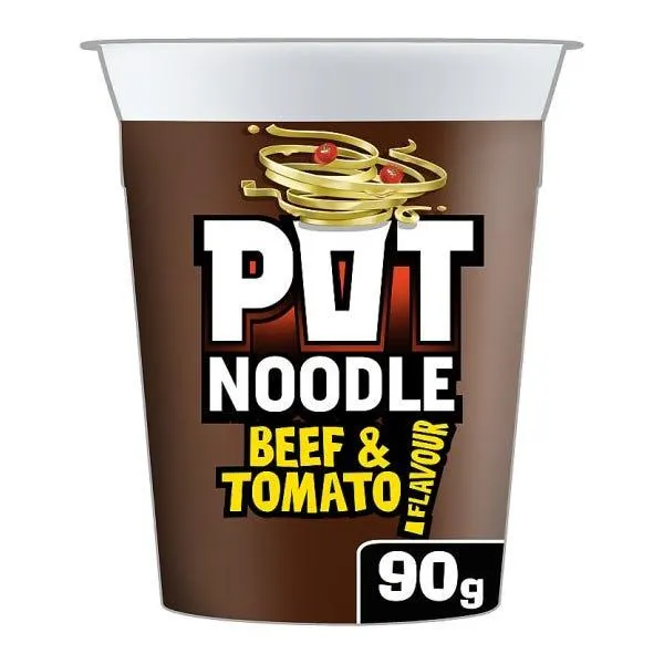Pot Noodle Beef & Tomato, 90g