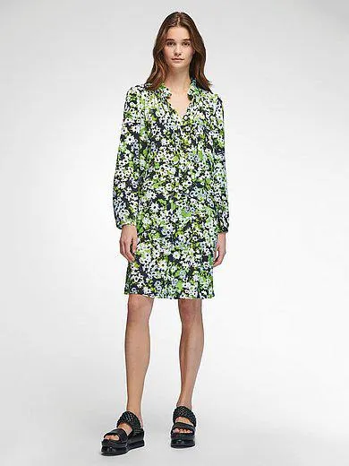 Dress with floral pattern