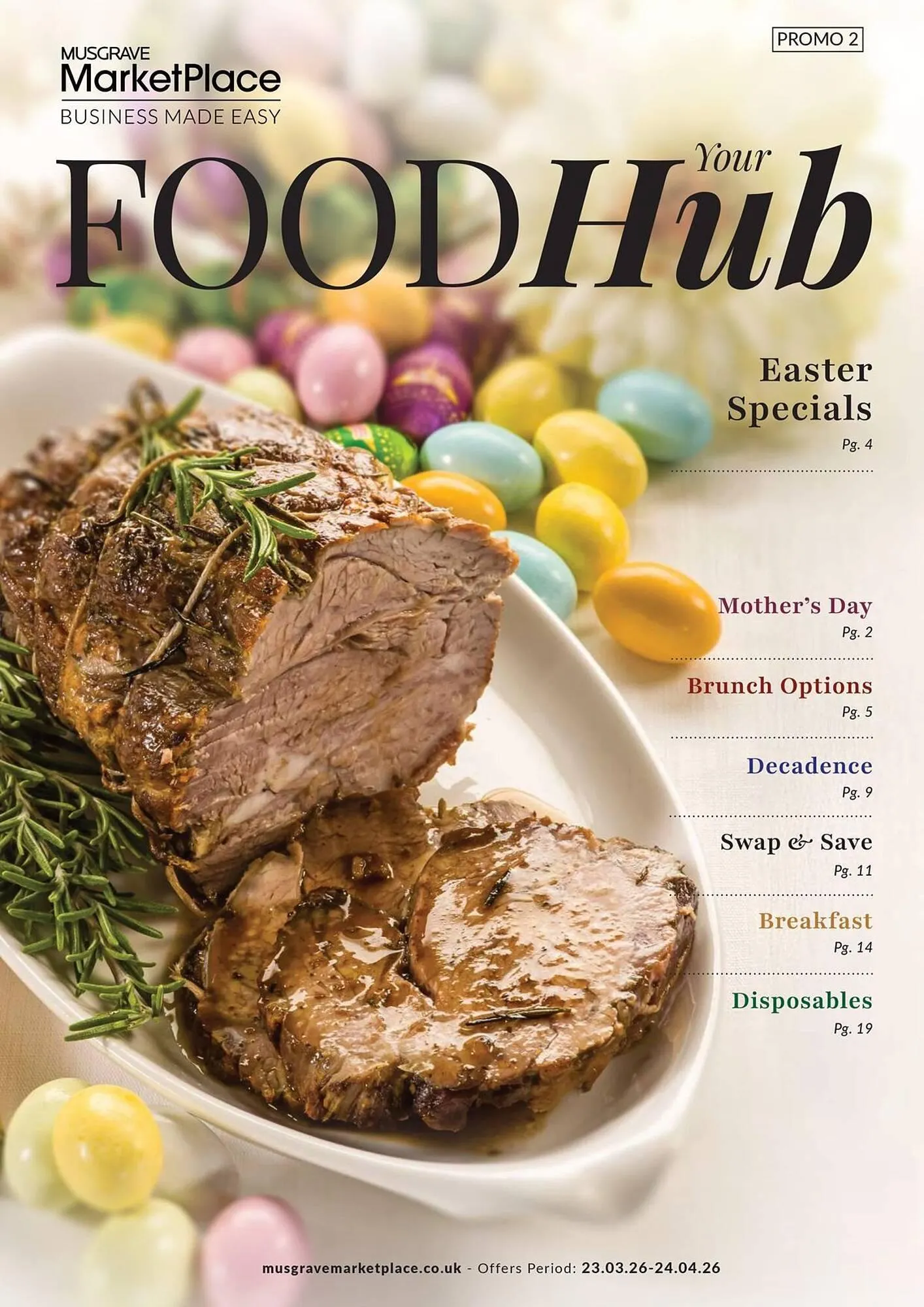 Musgrave MarketPlace leaflet from 23 March to 24 April 2026 - Catalogue Page 1