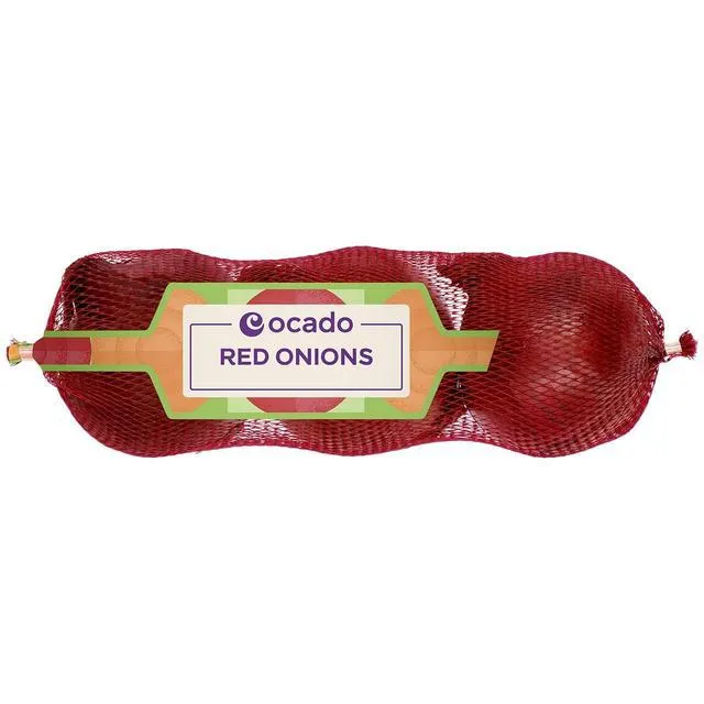 Ocado Red Onions 3 per pack