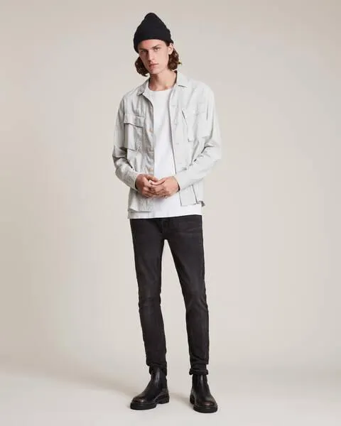 Cigarette Skinny Fit Stretch Denim Jeans