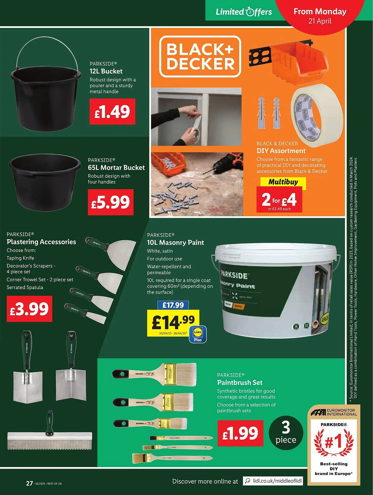 Lidl leaflet from 17 April to 23 April 2025 - Catalogue Page 27