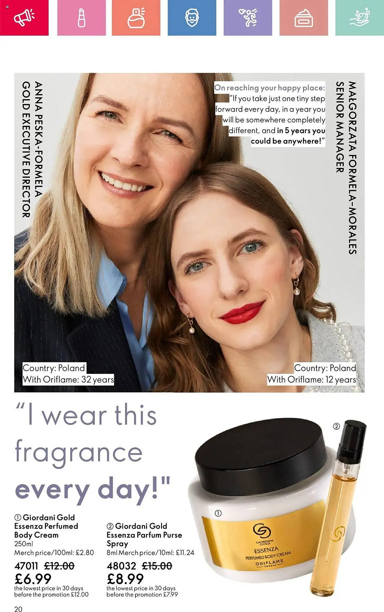 Oriflame leaflet from 31 July to 20 August 2025 - Catalogue Page 20