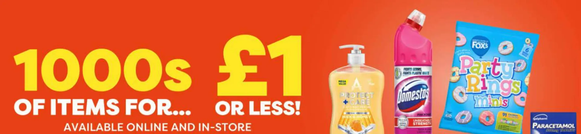 Poundland leaflet from 27 August to 19 September 2025 - Catalogue Page 1