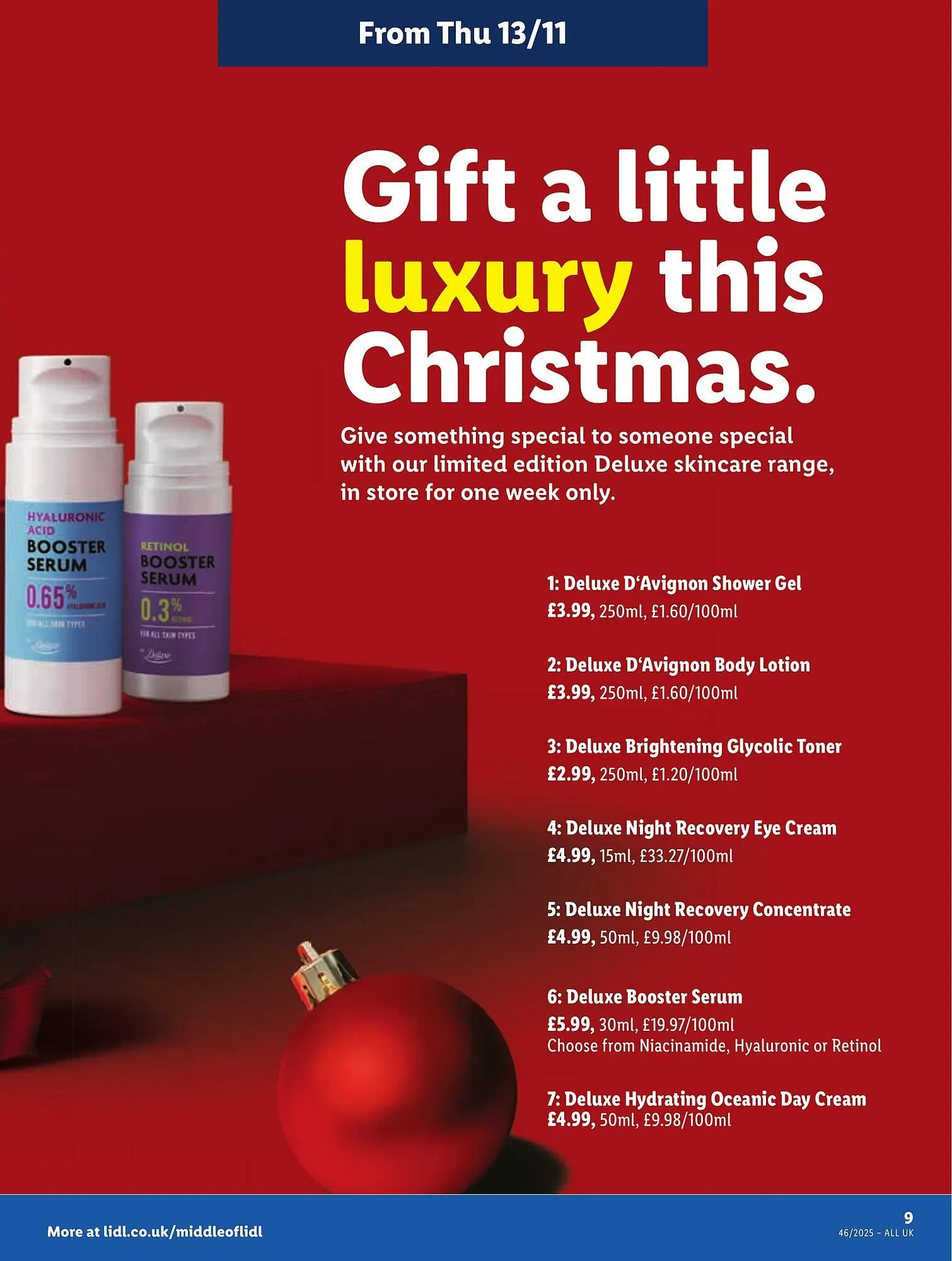 Lidl leaflet from 13 November to 19 November 2025 - Catalogue Page 9