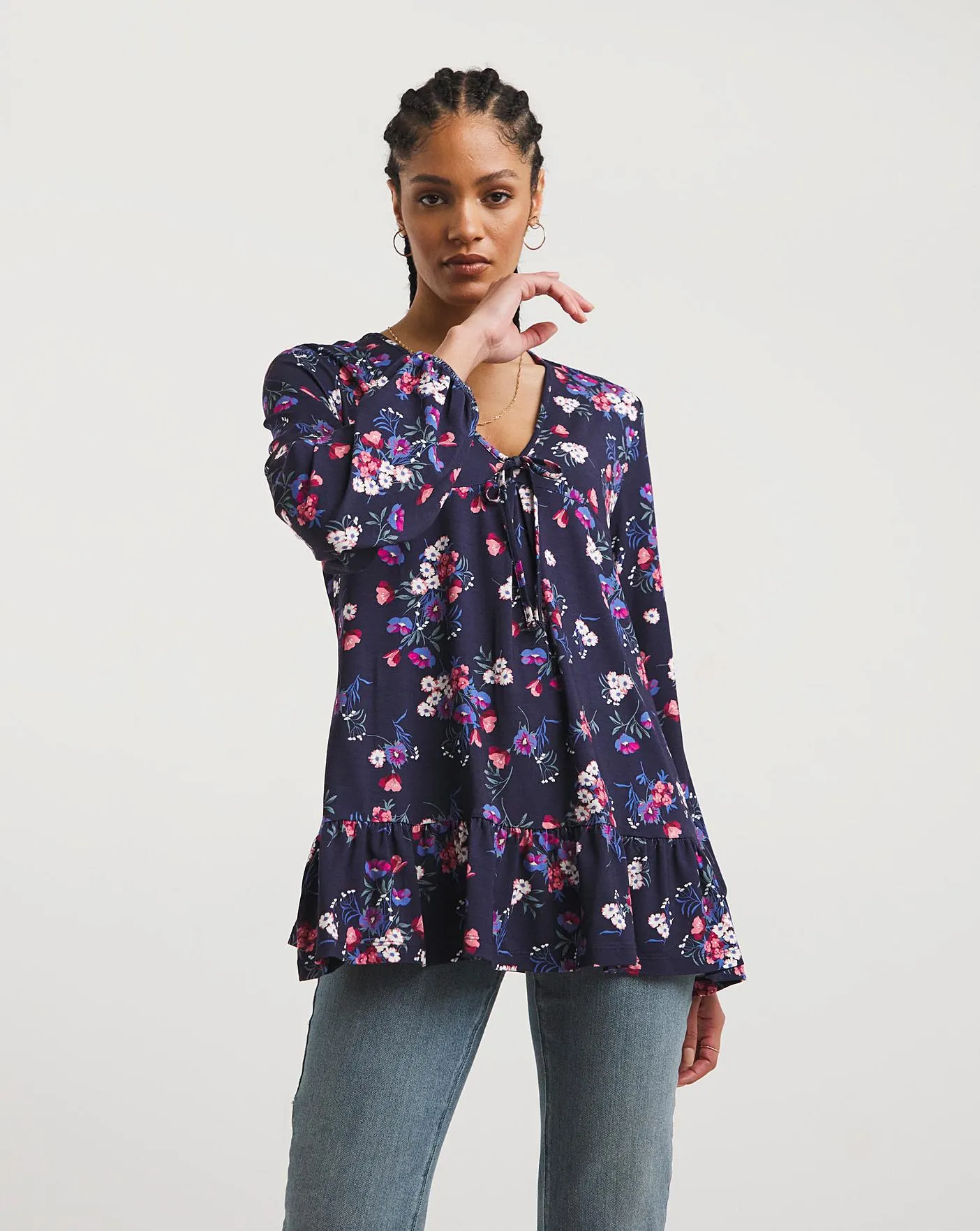 Joe Browns Mixed Floral Print Dainty Summer Top