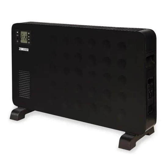 Zanussi ZCVH4002B Black Convection Heater With Lcd Display