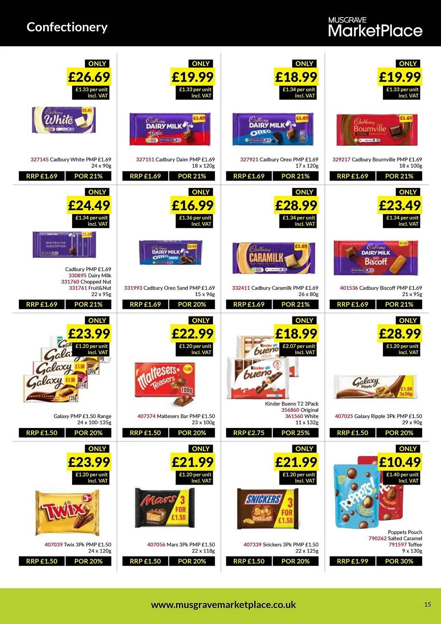 Musgrave MarketPlace leaflet from 23 June to 13 July 2025 - Catalogue Page 15