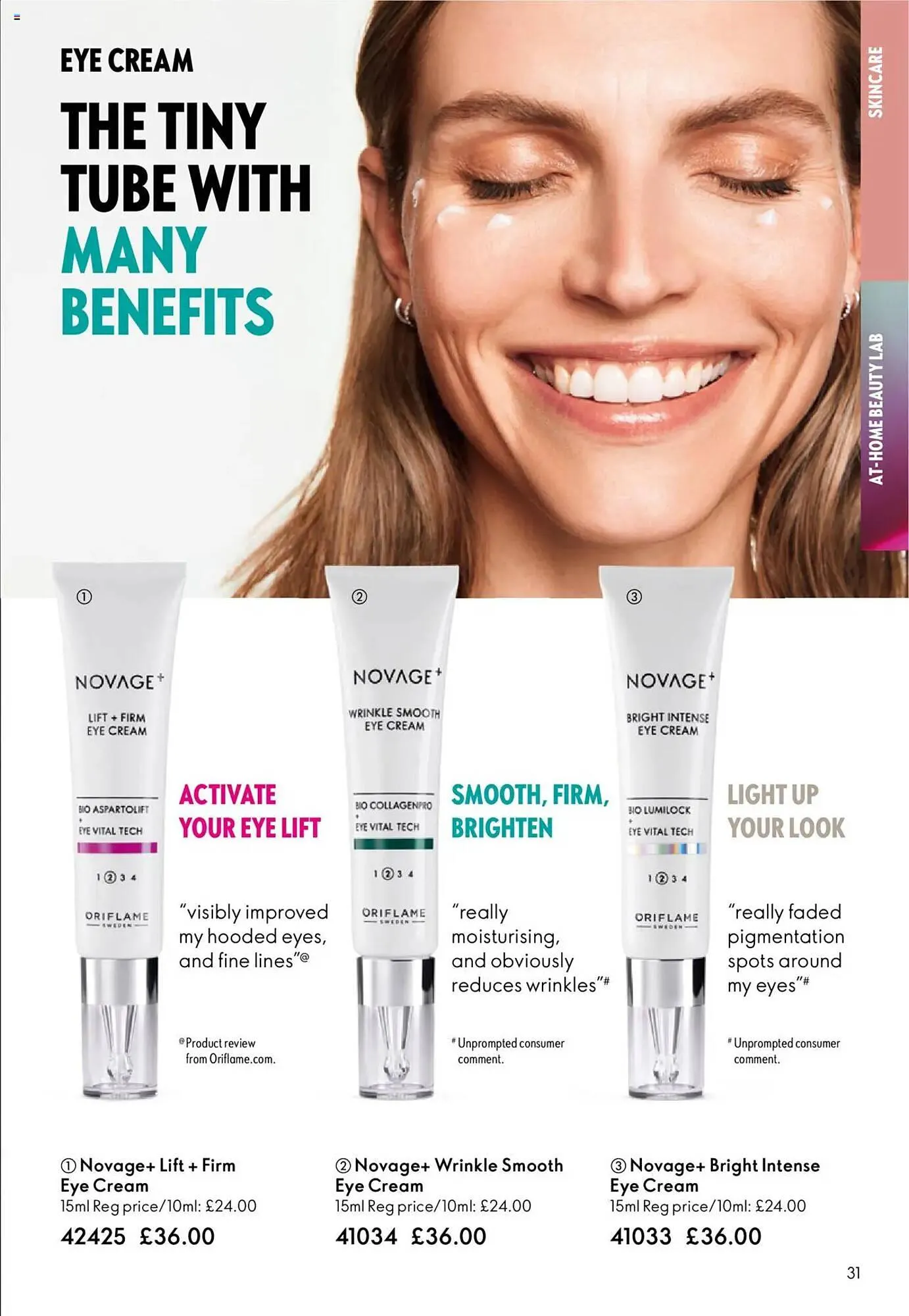 Oriflame leaflet from 11 September to 1 October 2025 - Catalogue Page 31