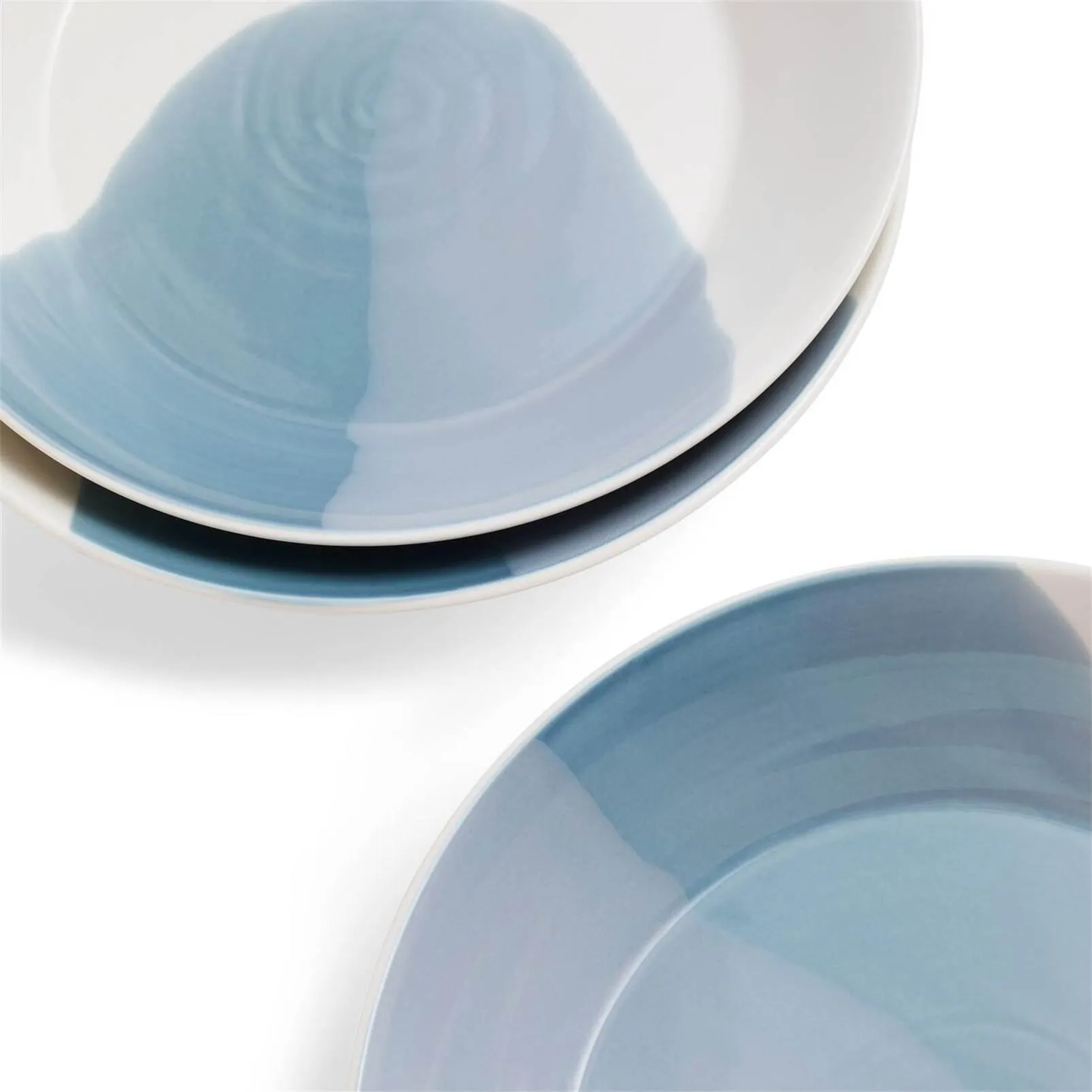 Blue Pasta Bowls (Set of 4)