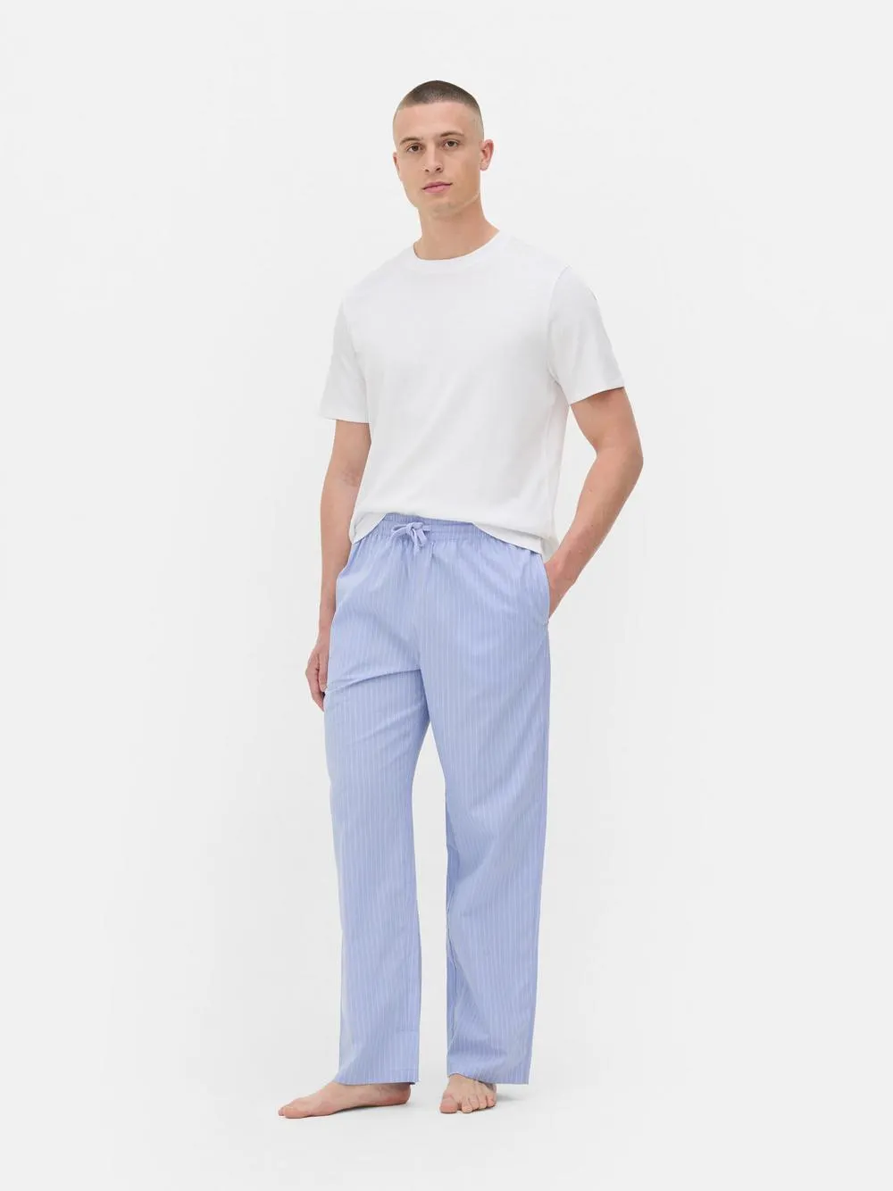 Poplin Long Pyjama Set