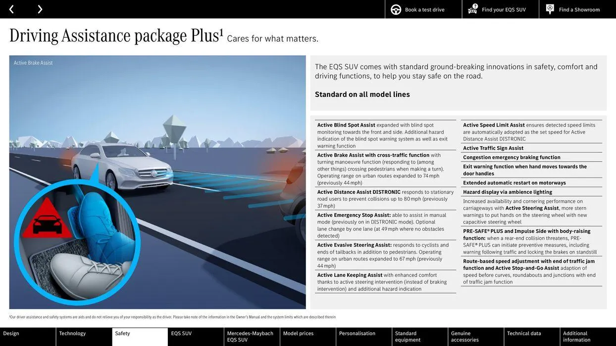 Mercedes Benz New EQS SUV from 22 August to 22 August 2025 - Catalogue Page 22