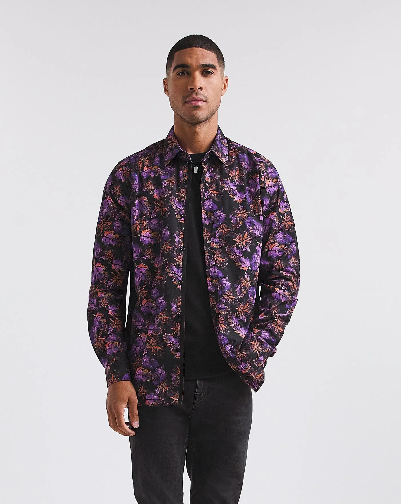 Joe Browns Colourful Leaf Shirt Long