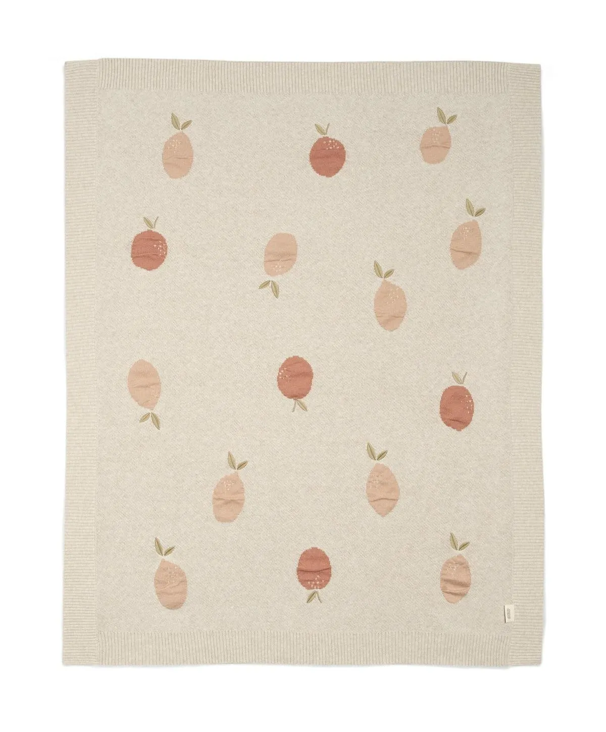 Welcome to the World Seedling Knitted Blanket - Fruit