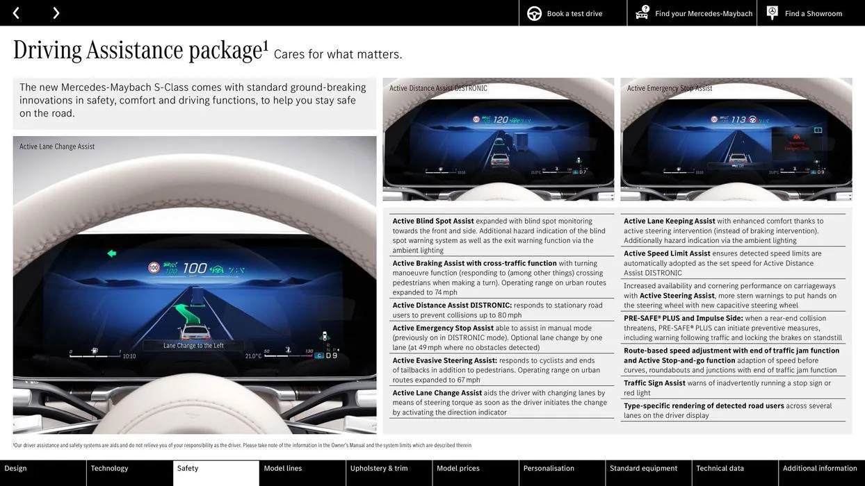 Mercedes-Maybach S-Class from 2 May to 30 November 2024 - Catalogue Page 15