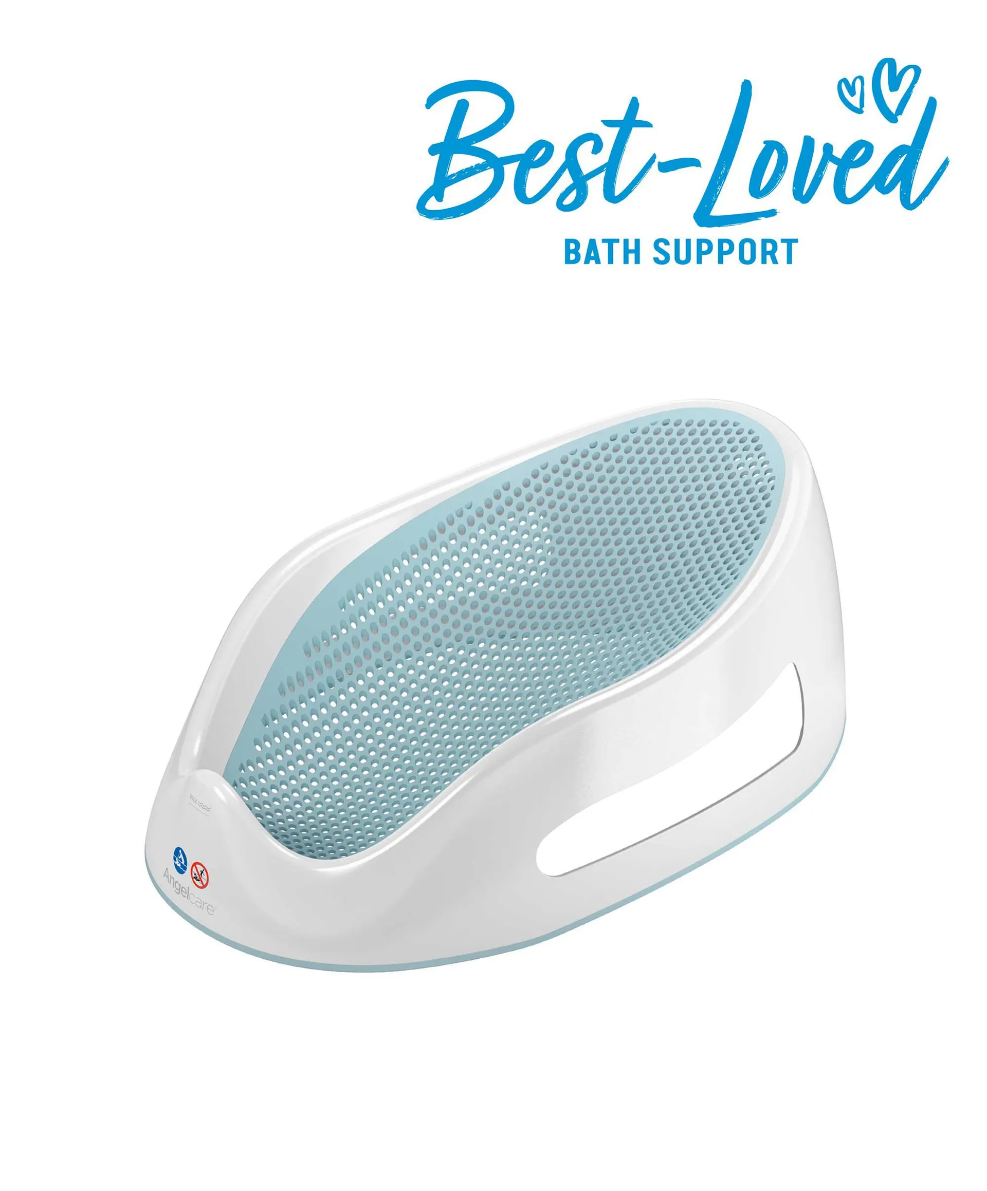 Angelcare Soft Touch Baby Bath Support - Aqua