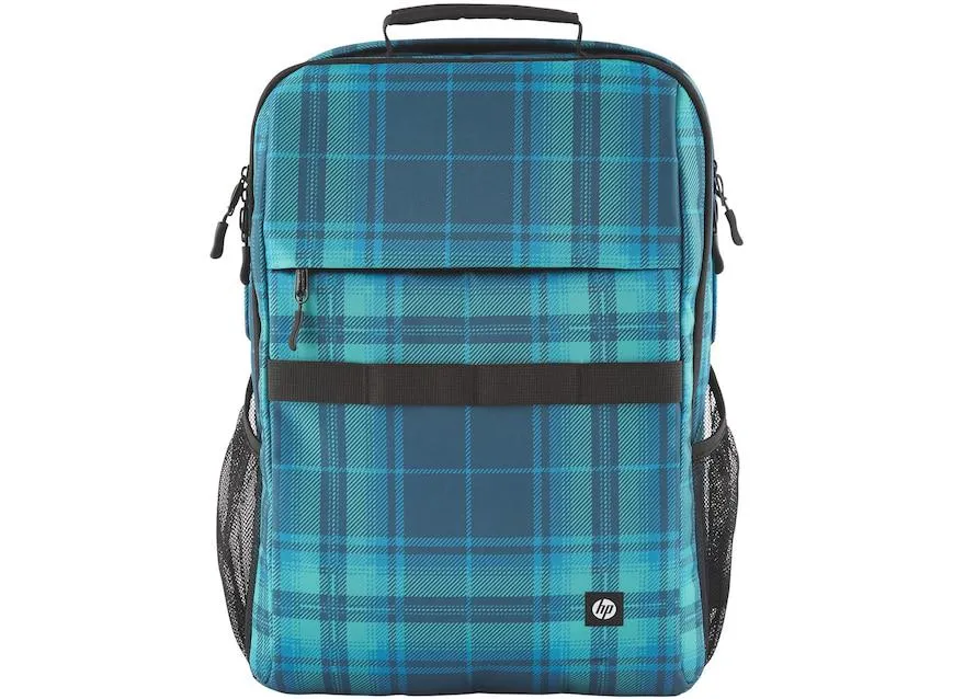 HP Campus XL Tartan Plaid Backpack