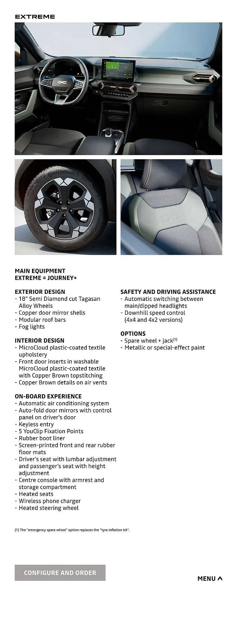 Dacia leaflet from 1 July to 31 December 2025 - Catalogue Page 18