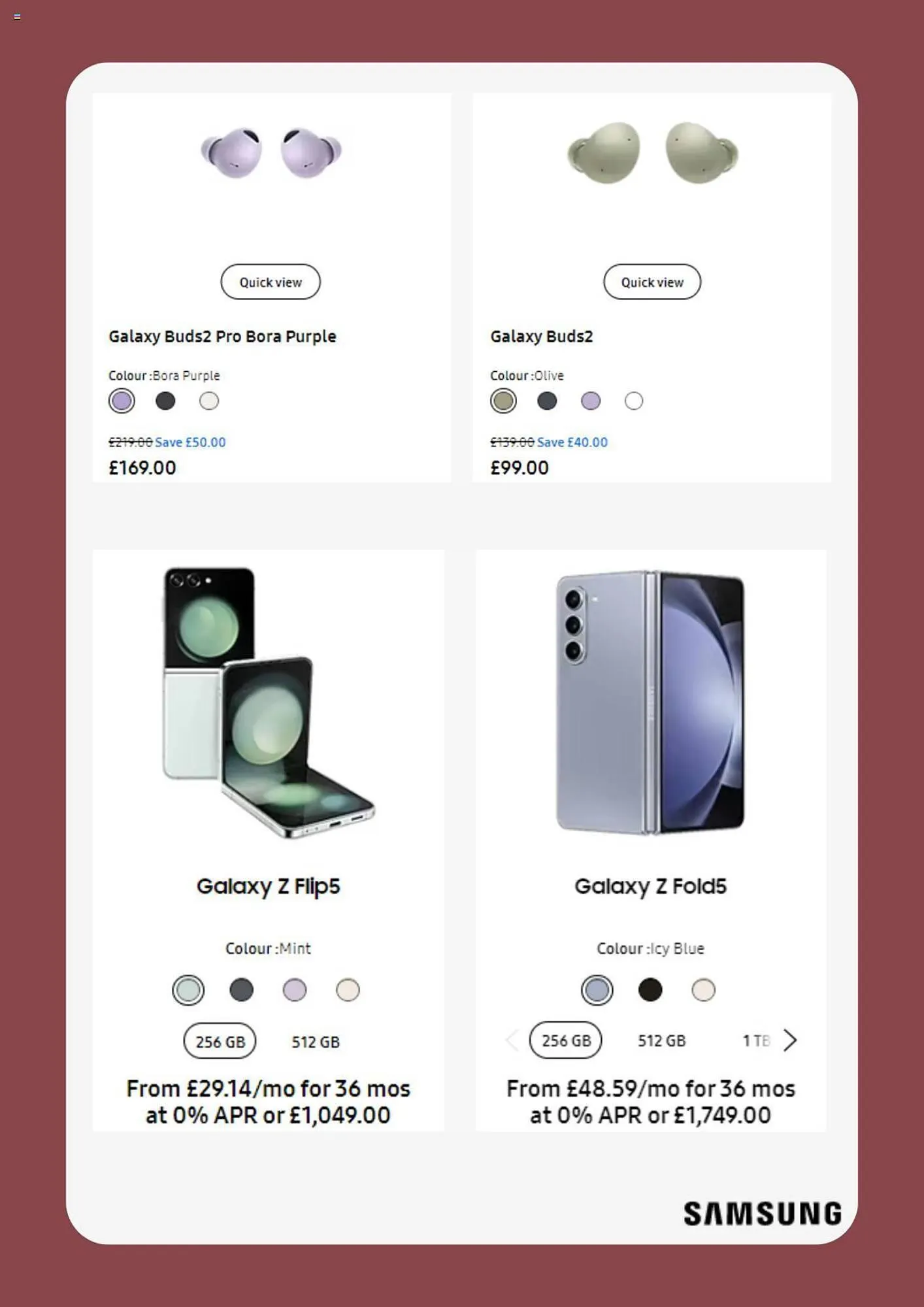 Samsung Catalog from 6 September to 6 December 2023 - Catalogue Page 2