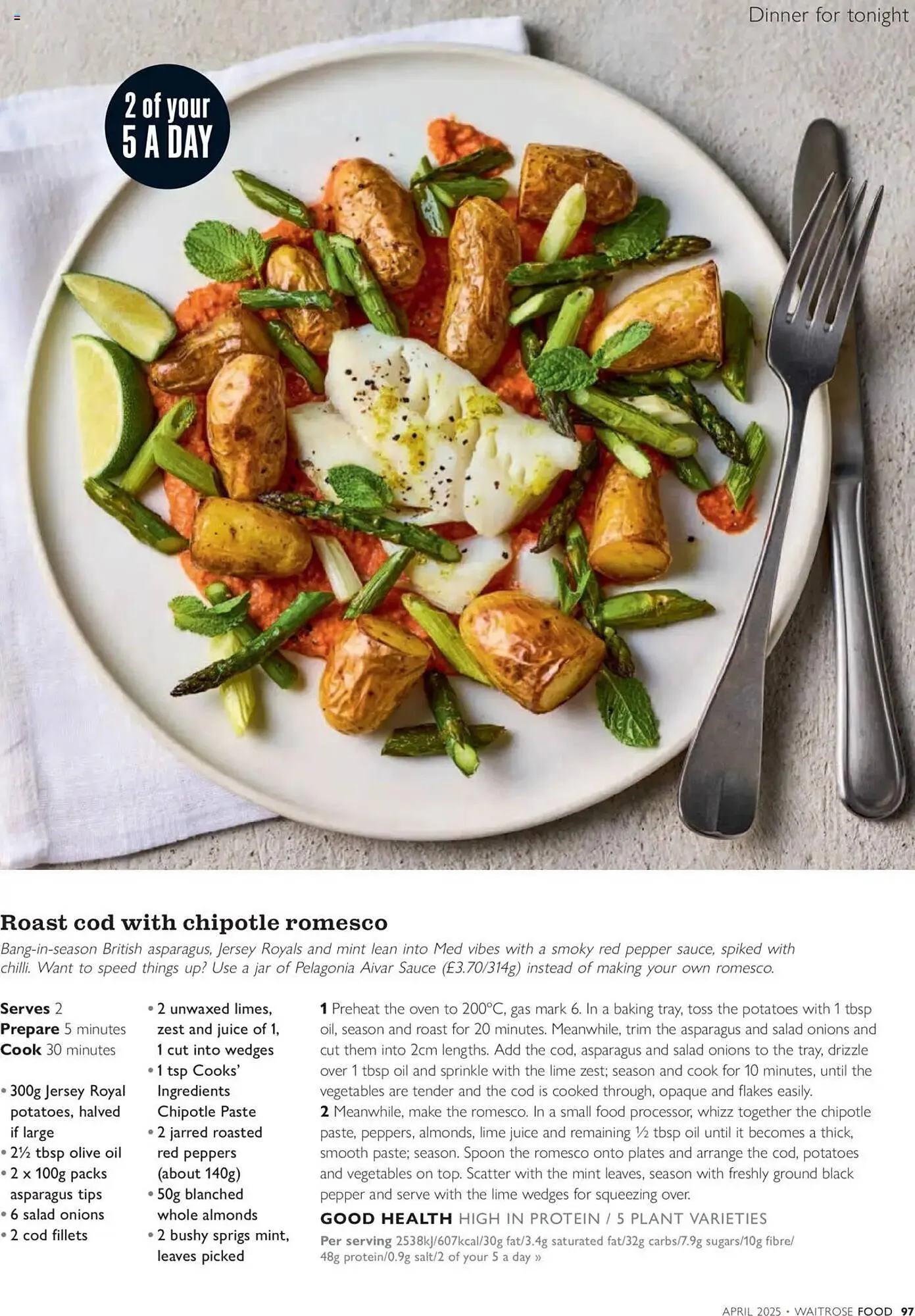 Waitrose leaflet from 26 March to 30 April 2025 - Catalogue Page 97