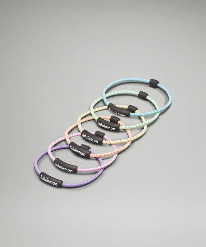Wordmark Hair Ties 6 Pack