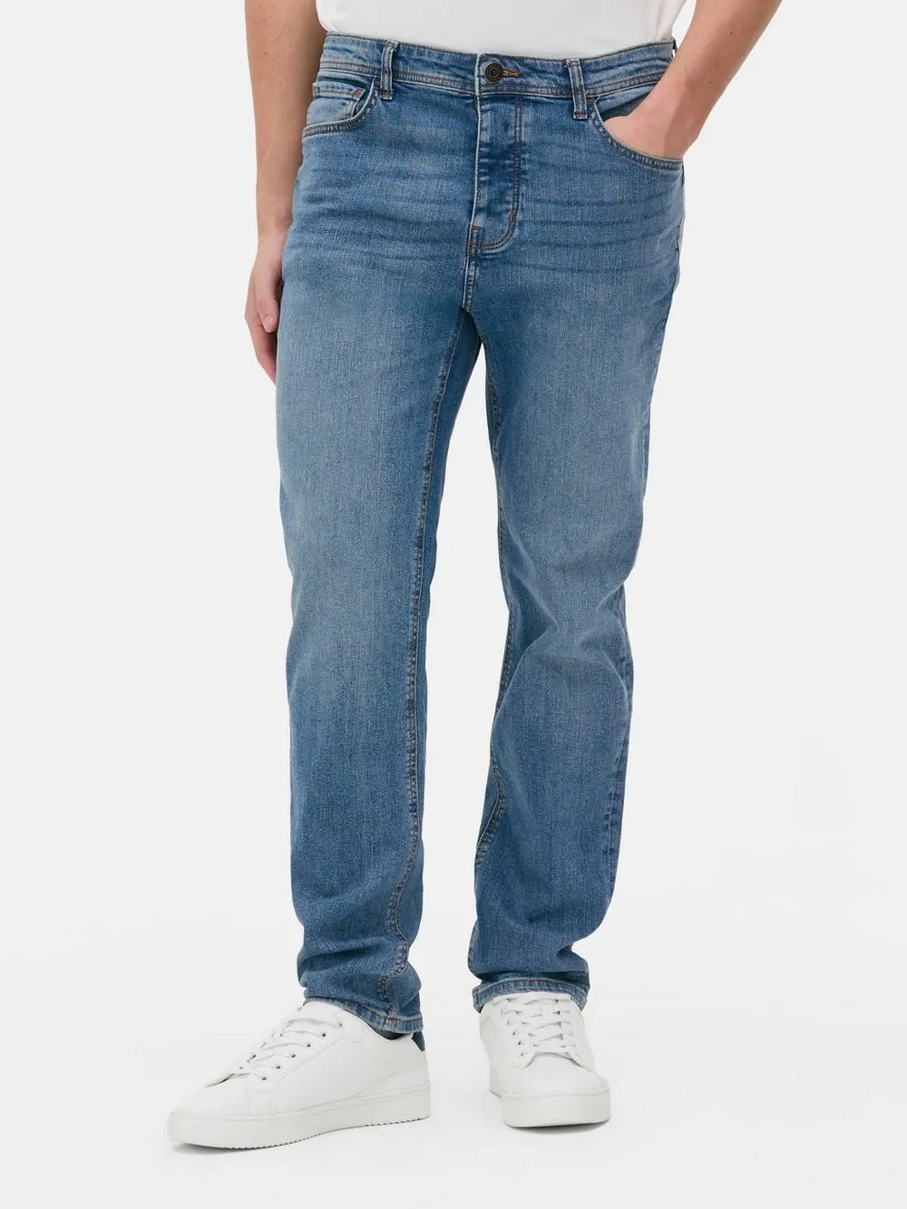 Stretch-Jeans in enger Passform