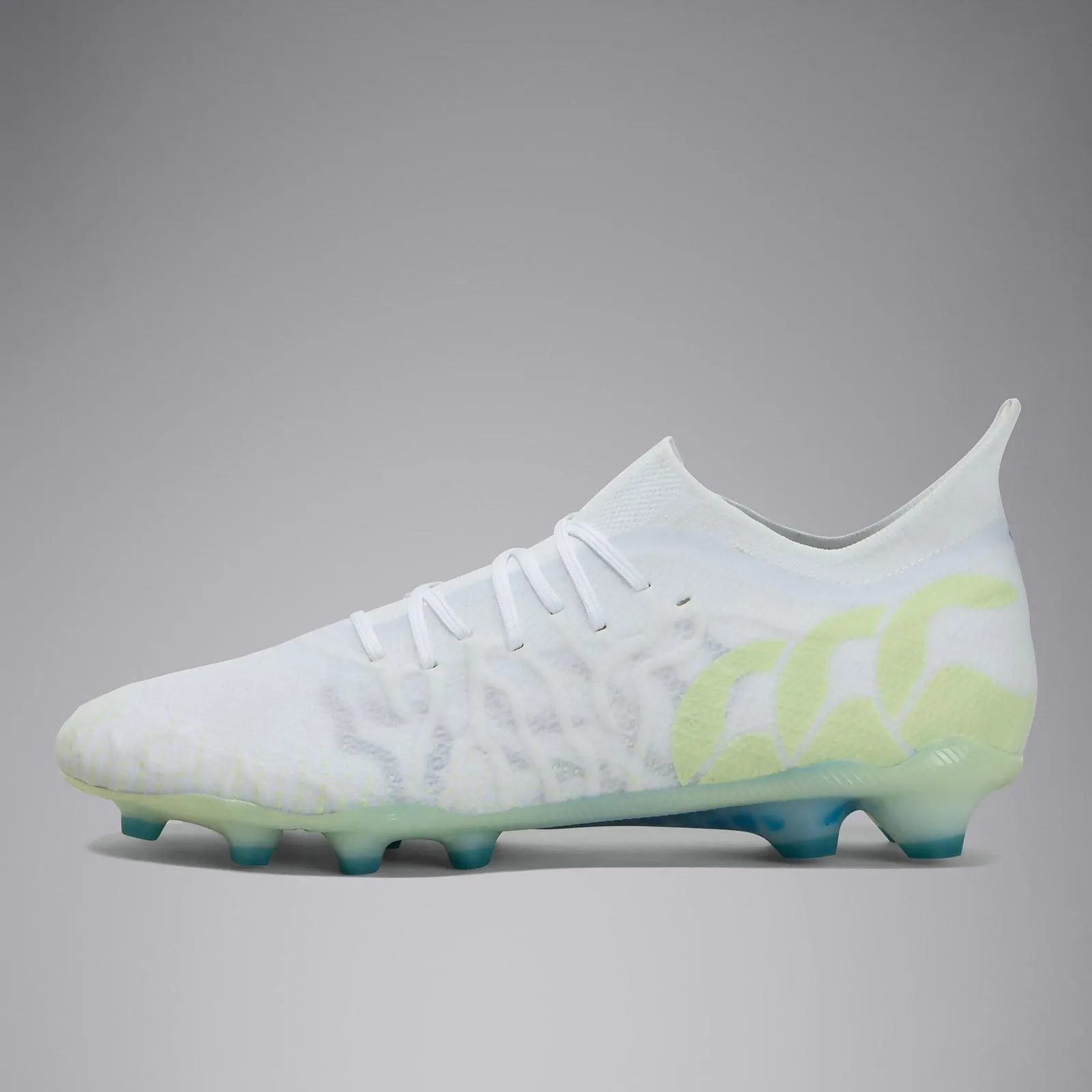 ADULT UNISEX SPEED INFINITE ELITE FIRM GROUND BOOTS WHITE/YELLOW