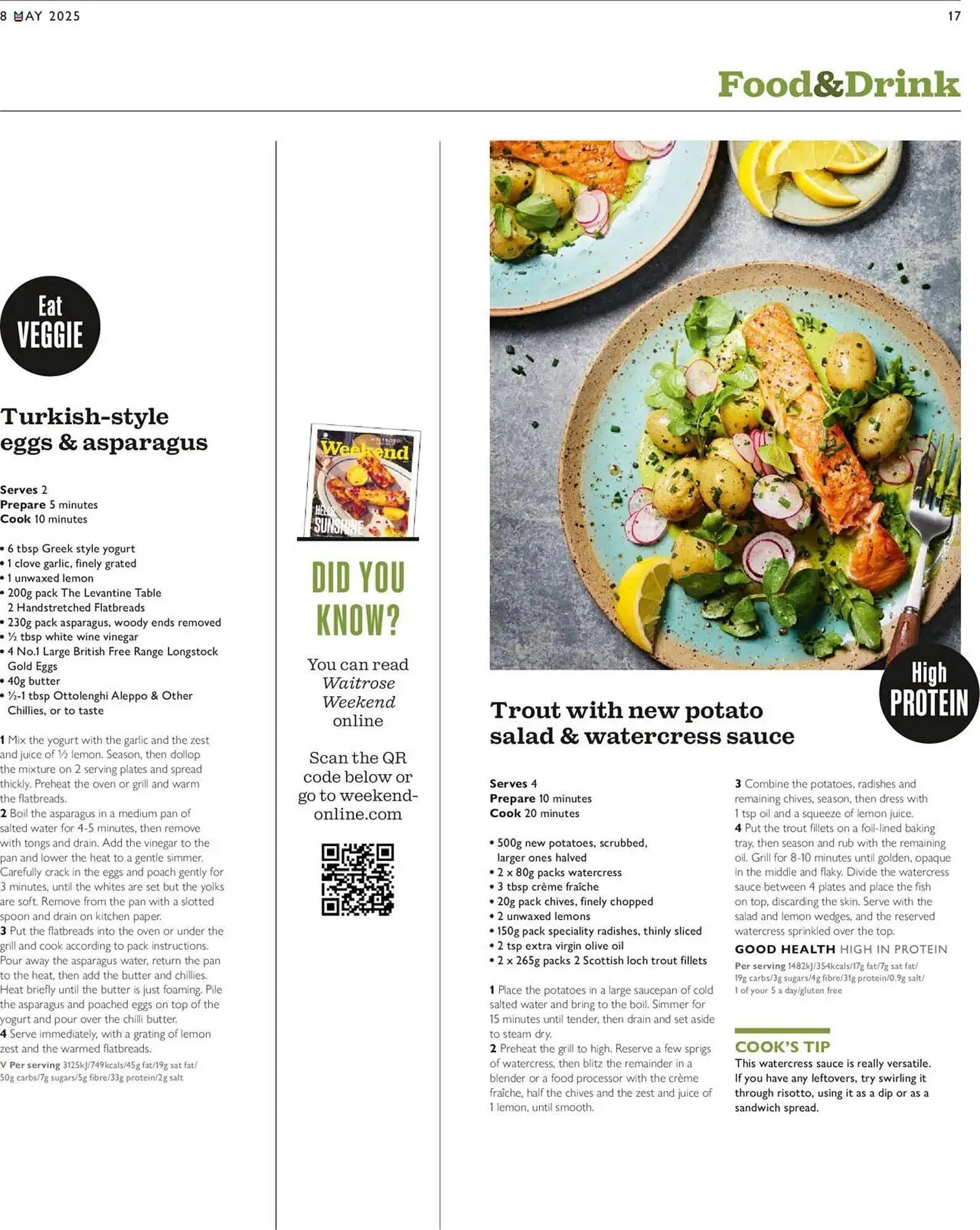 Waitrose leaflet from 8 May to 14 May 2025 - Catalogue Page 17