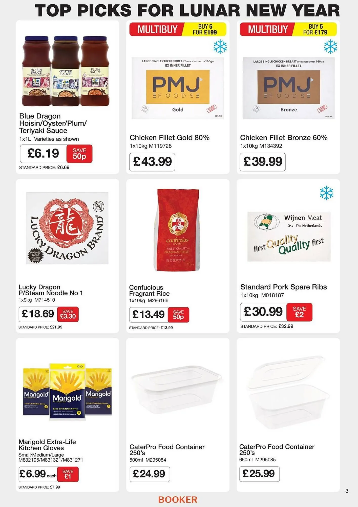 Booker Wholesale brochure from 6 February to 3 March 2026 - Catalogue Page 3