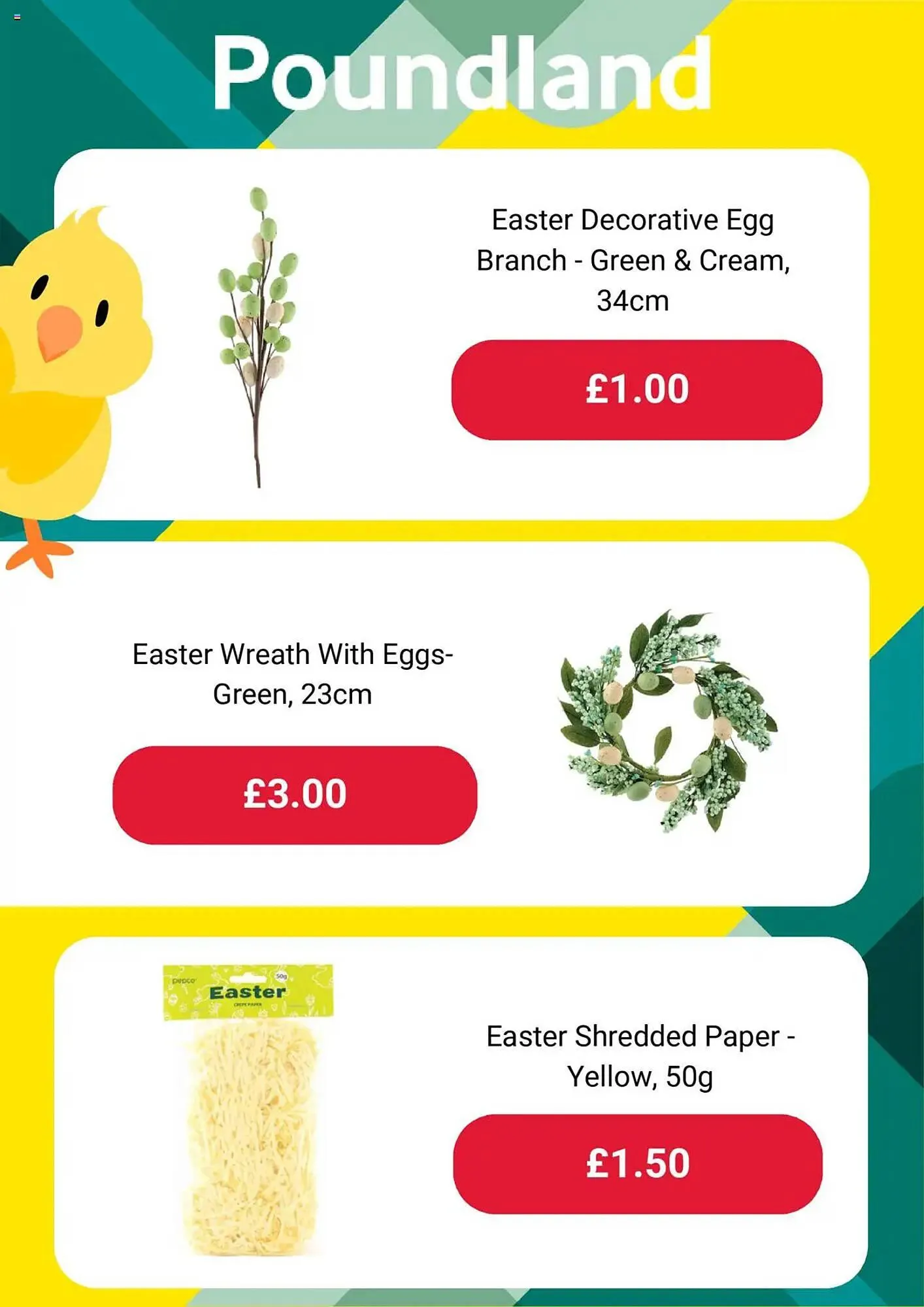 Poundland leaflet from 14 April to 13 May 2025 - Catalogue Page 3
