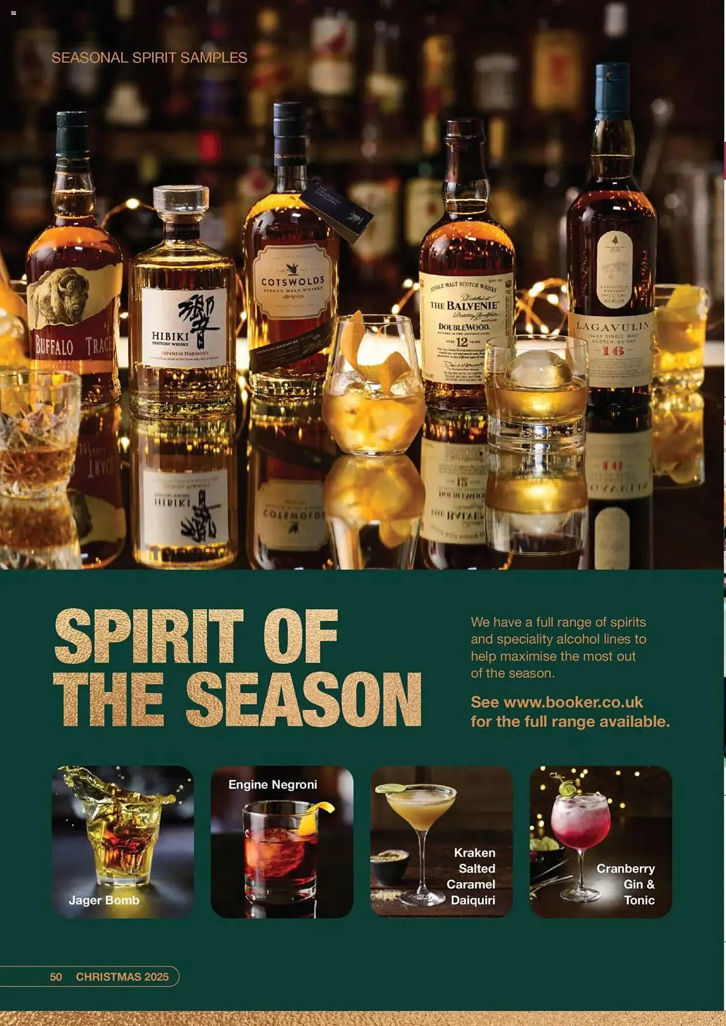 Booker Wholesale leaflet from 7 July to 1 January 2026 - Catalogue Page 50