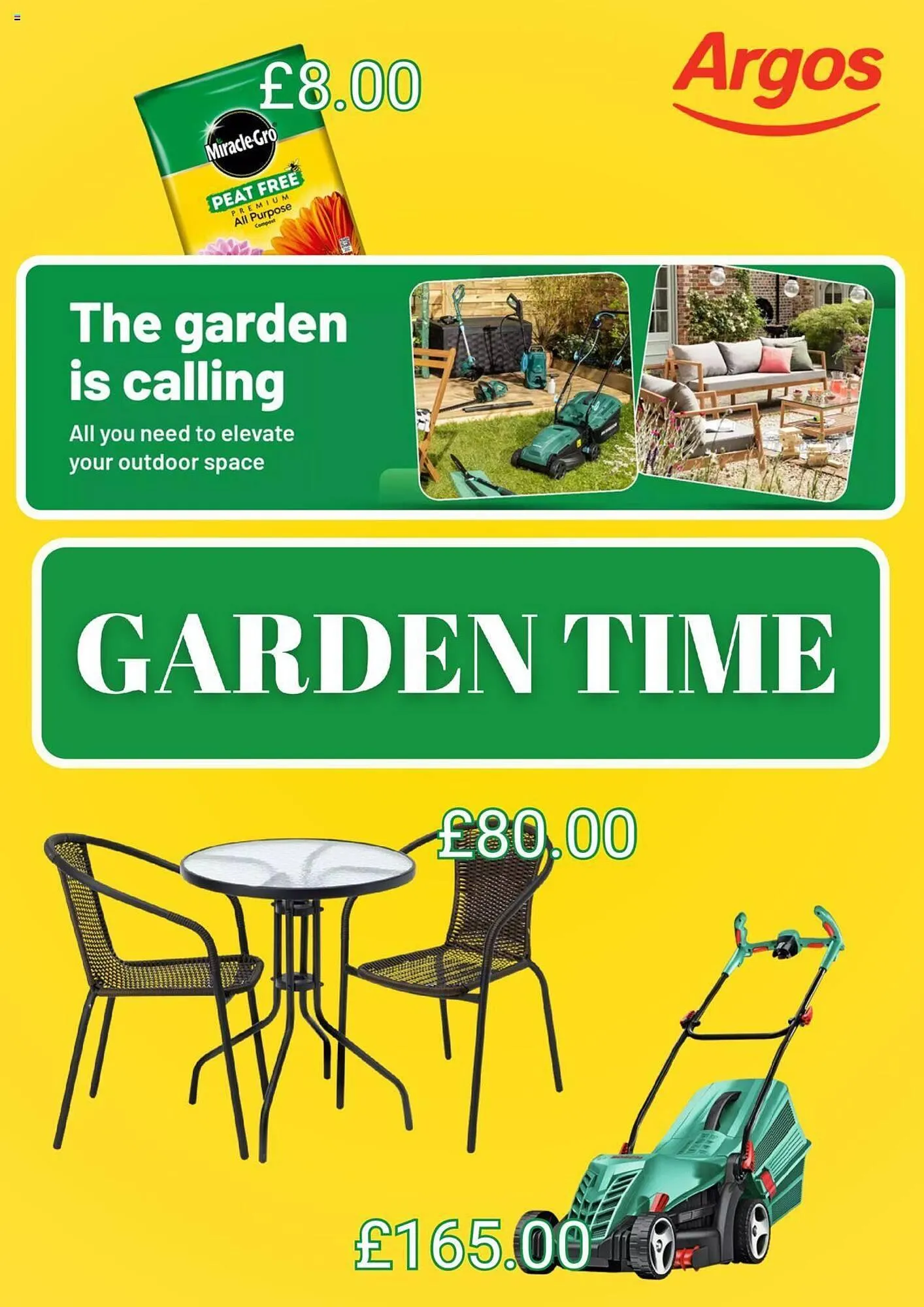 Argos leaflet from 23 April to 29 April 2024 - Catalogue Page 1