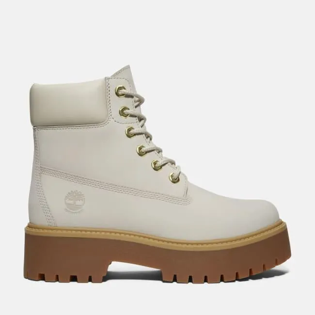 Timberland® Heritage Stone Street 6 Inch Boot for Women in White