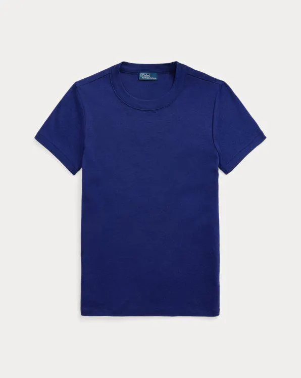 Rib-knit Cotton Tee