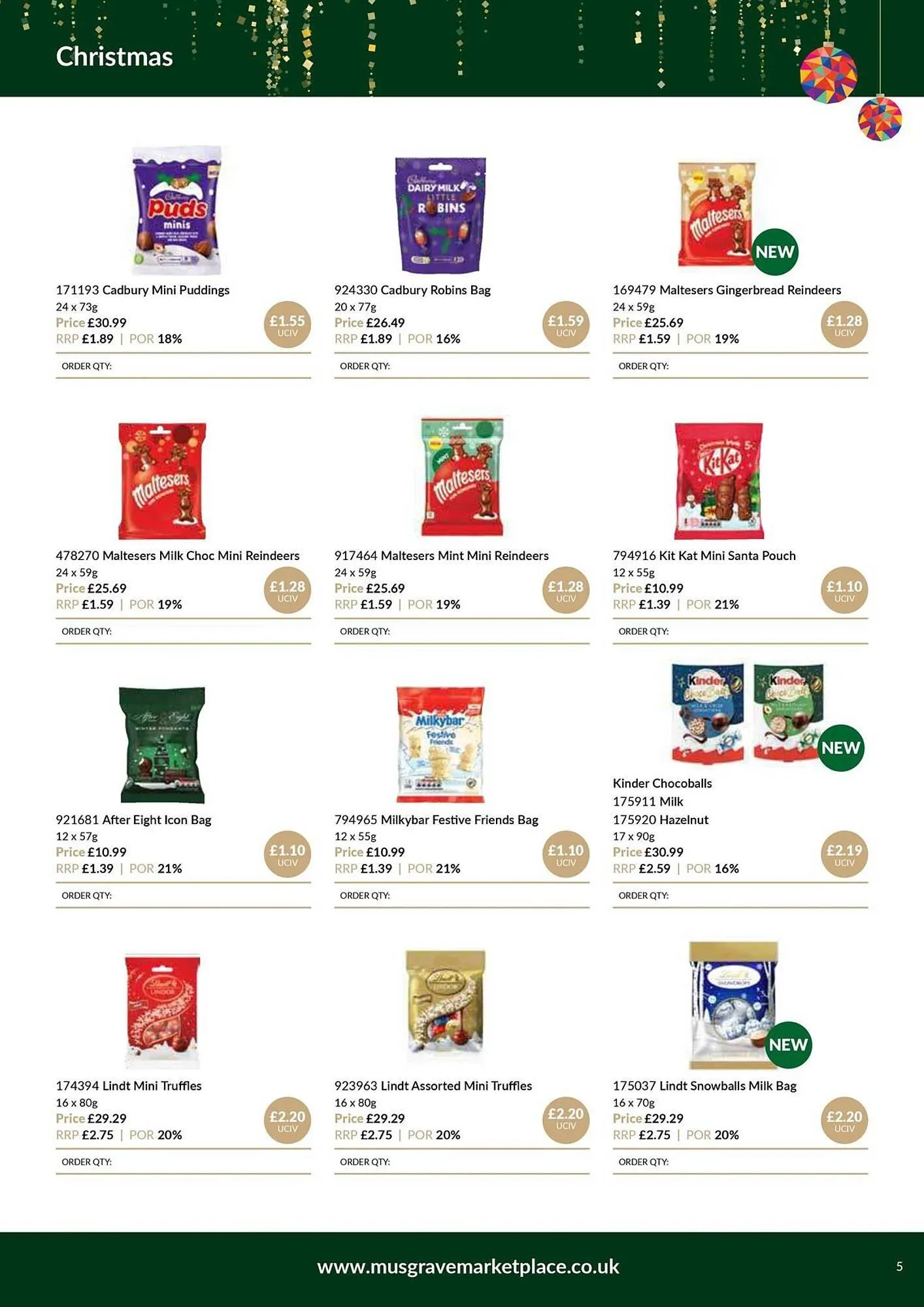 Musgrave MarketPlace leaflet from 8 December to 4 January 2026 - Catalogue Page 5