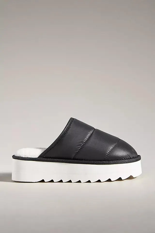 Maeve Puffy Platform Slippers