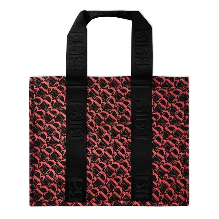 Biba Logo Jacquard Bag