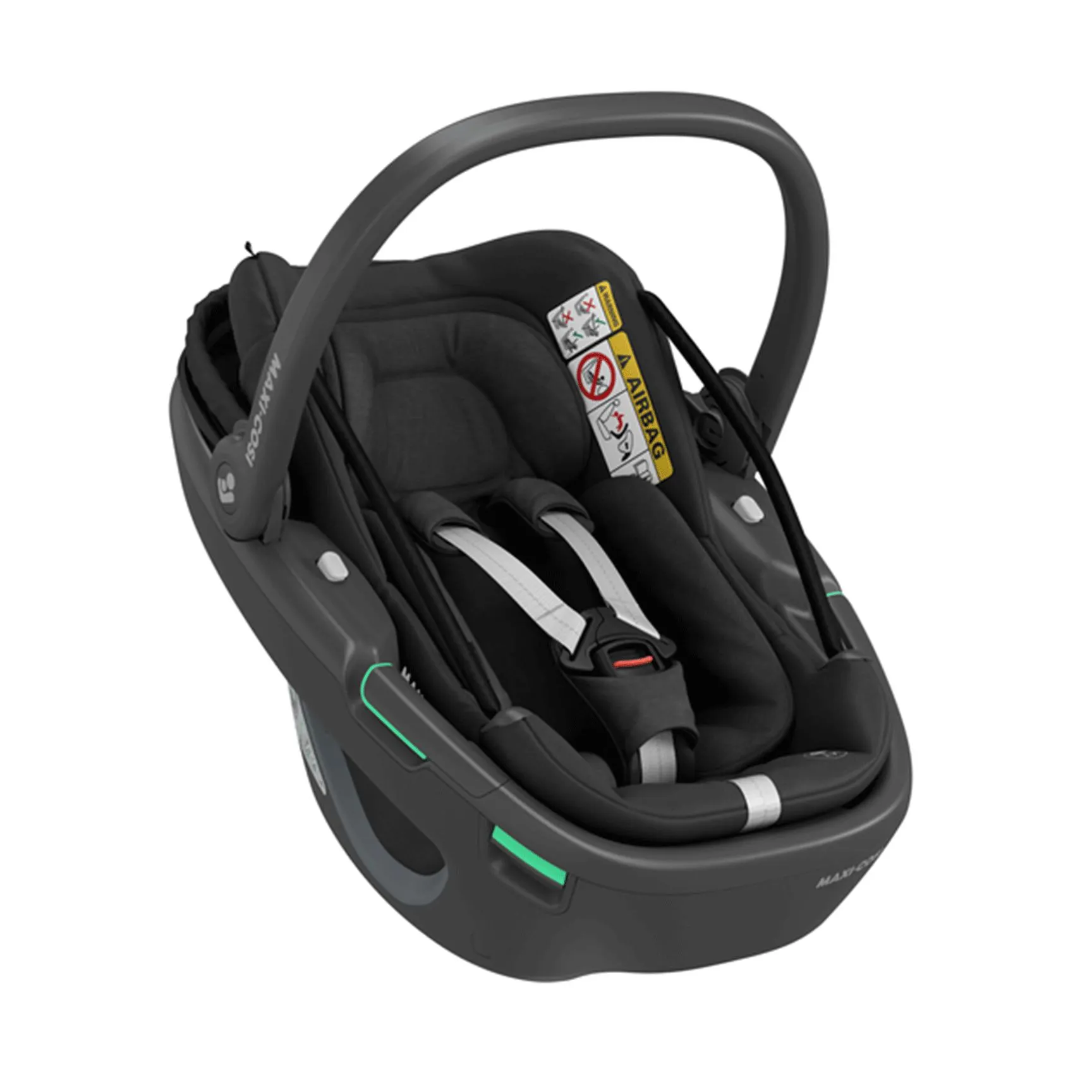 Maxi Cosi Coral 360 Car Seat Essential Black with Black Shell