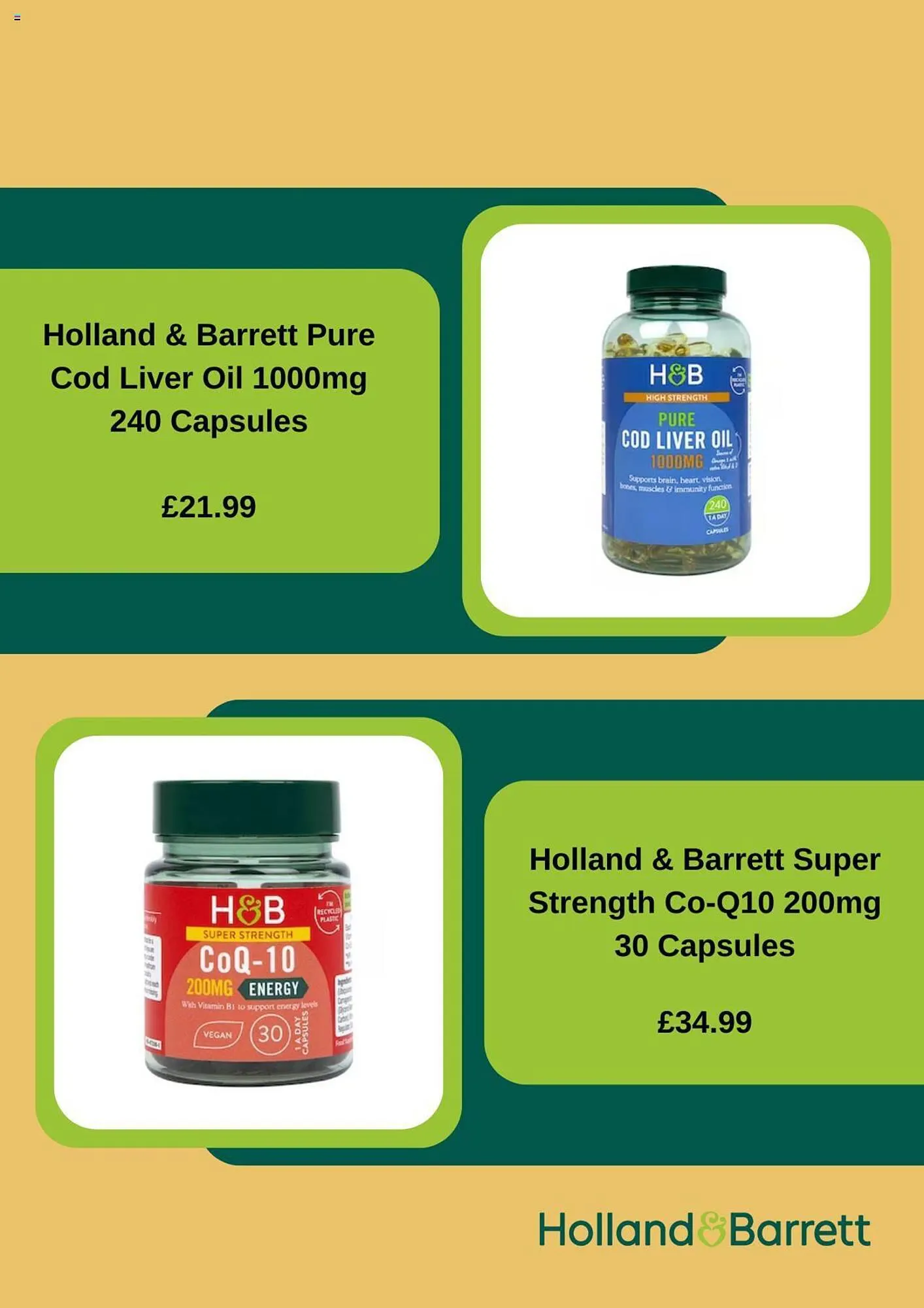 Holland & Barrett Weekly Offers from 30 November to 31 December 2023 - Catalogue Page 2