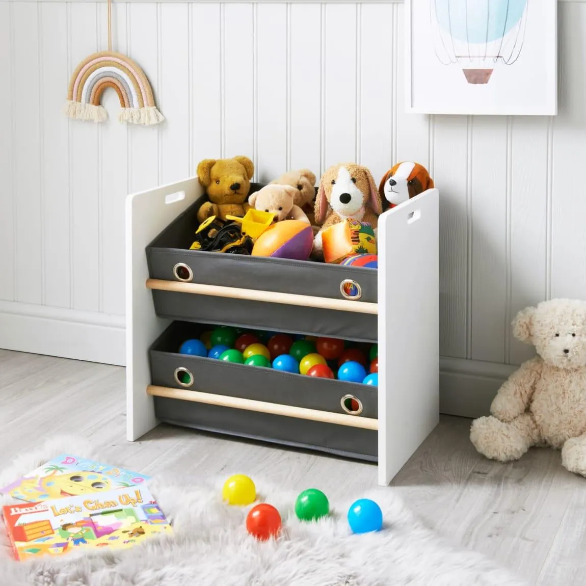 Kids Home 2 Tier Storage