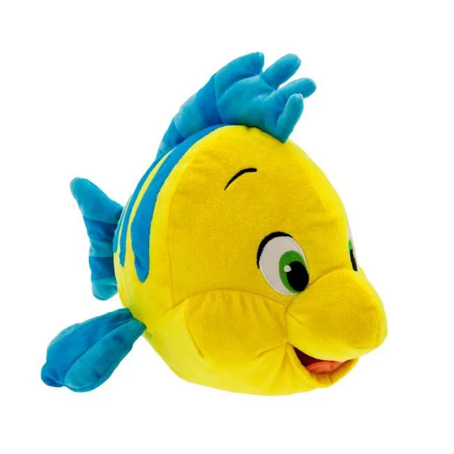 Disney Store Flounder Medium Soft Toy, The Little Mermaid