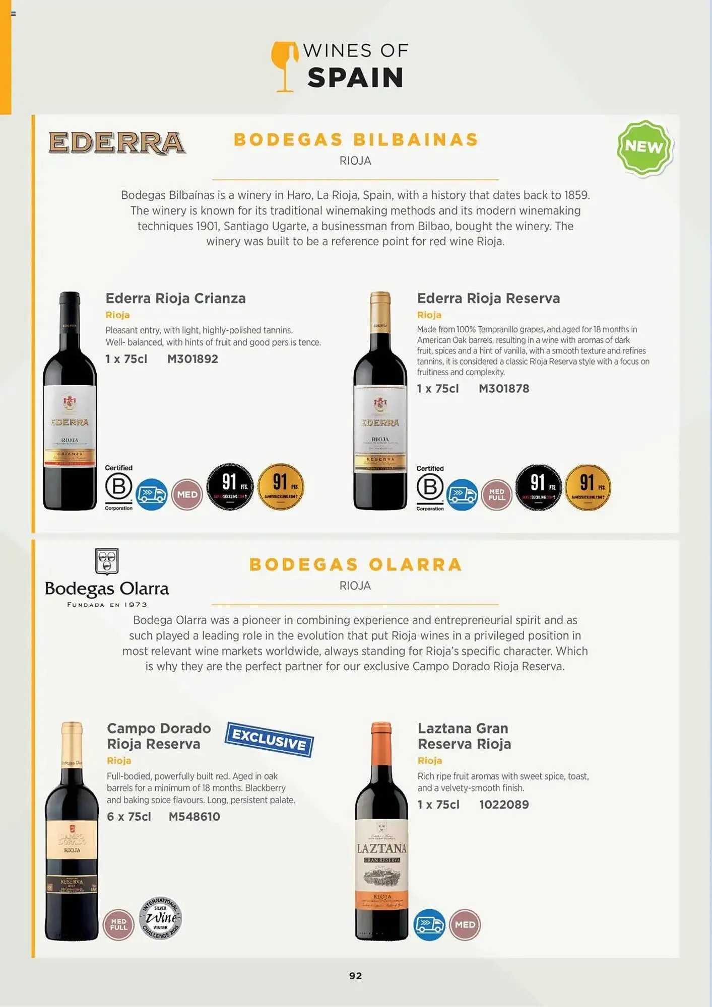 Booker Wholesale leaflet from 7 July to 1 January 2026 - Catalogue Page 92