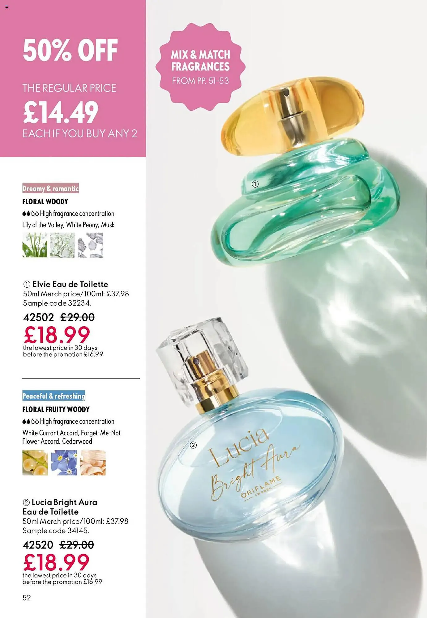 Oriflame catalogue from 6 May to 27 May 2026 - Catalogue Page 52