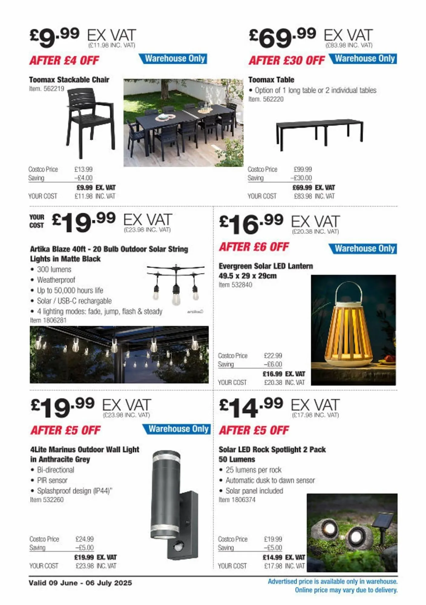 Costco leaflet from 9 June to 6 July 2025 - Catalogue Page 3