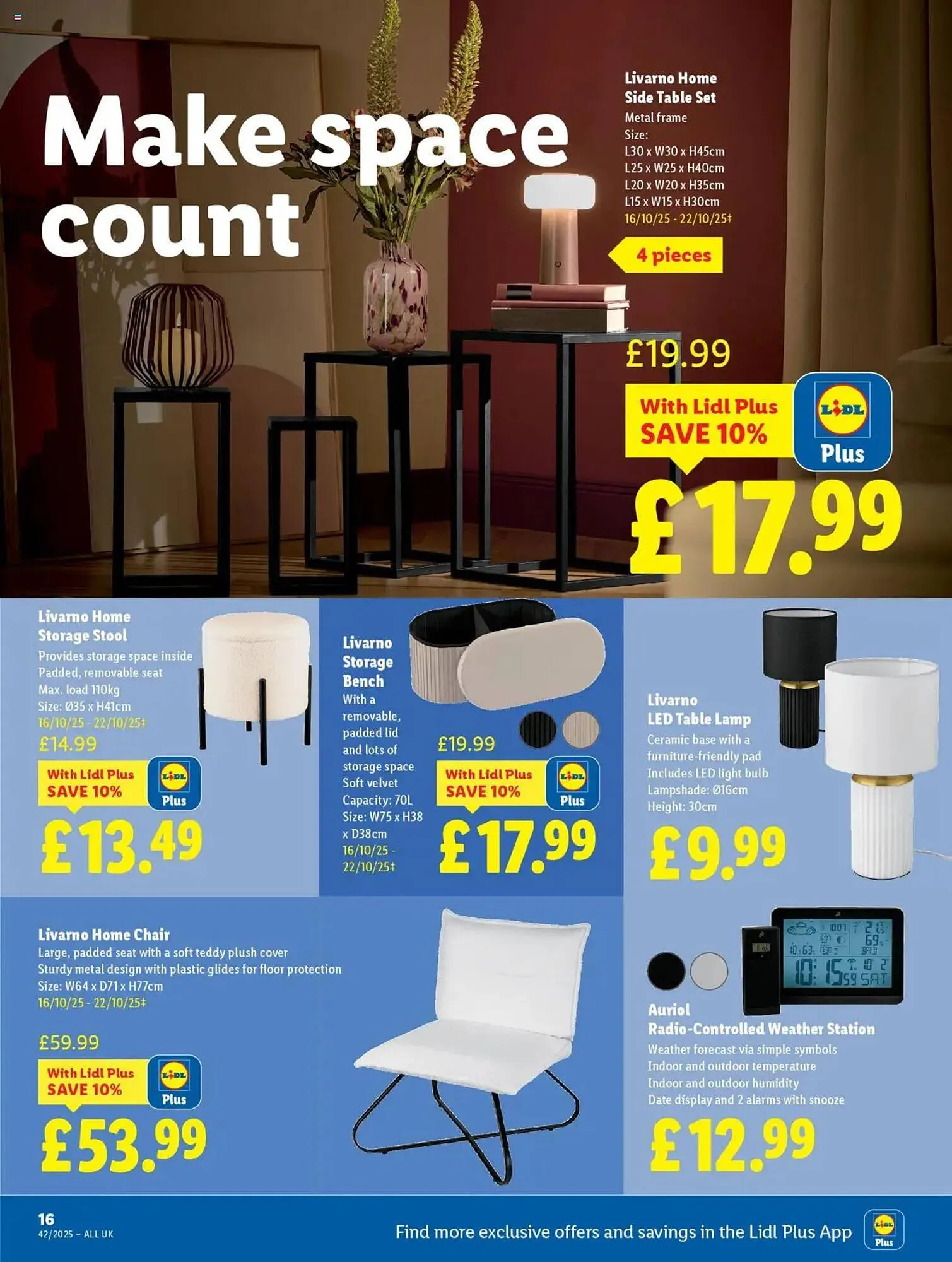Lidl leaflet from 16 October to 23 October 2025 - Catalogue Page 16