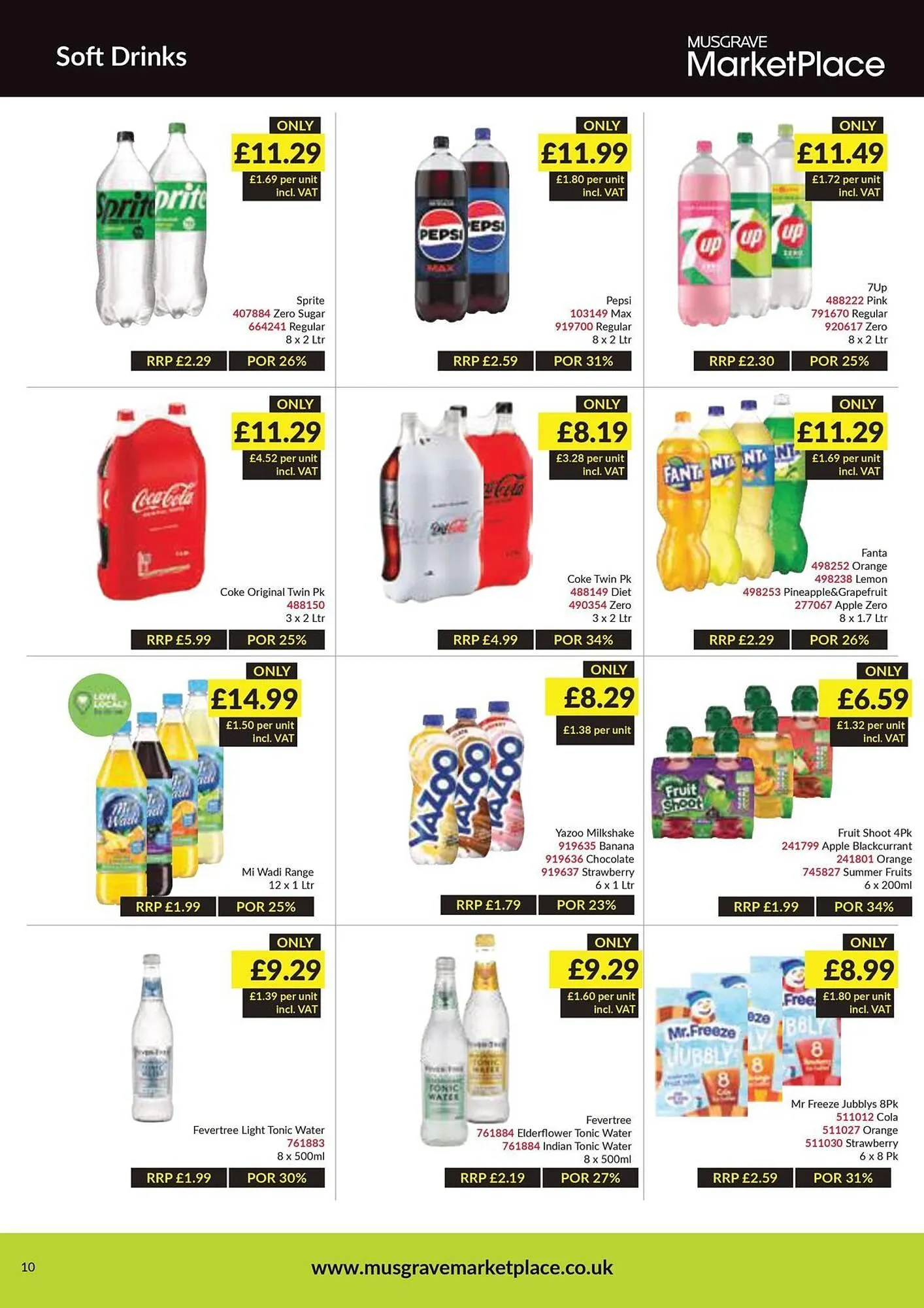 Musgrave MarketPlace leaflet from 14 July to 3 August 2025 - Catalogue Page 10