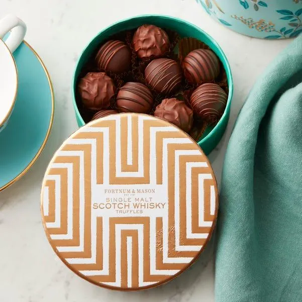Fortnum's Single Malt Scotch Whisky Chocolate Truffles, 135g